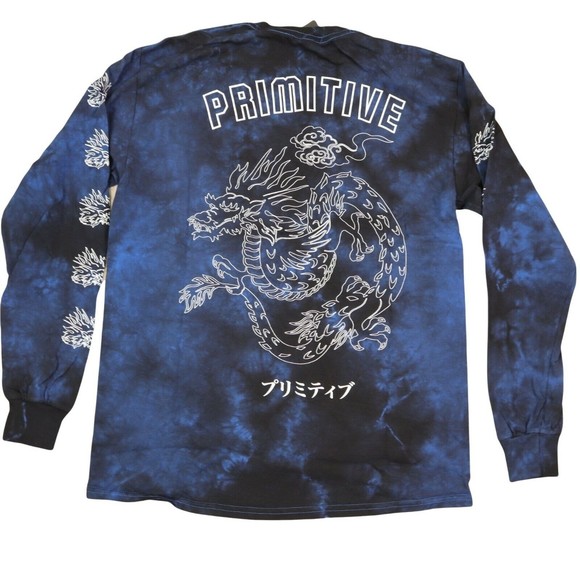 primitive skateboarding t shirt small size/ multicolor/ graphic primitive tee - Picture 2 of 5